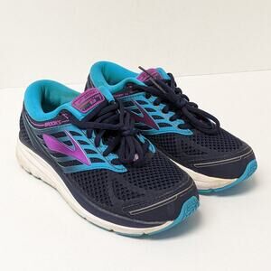 Brooks Addiction 13 Running Shoes, Blue/Teal, Women's 6.5 Narrow